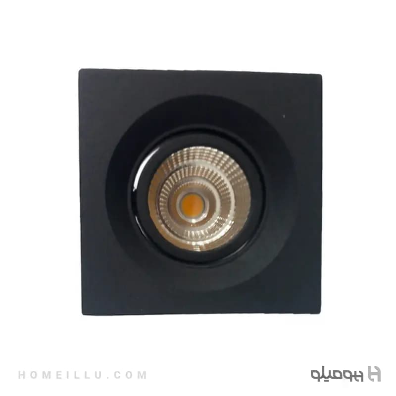 هالوژن 7 وات COB توکار متحرک مربع A1428