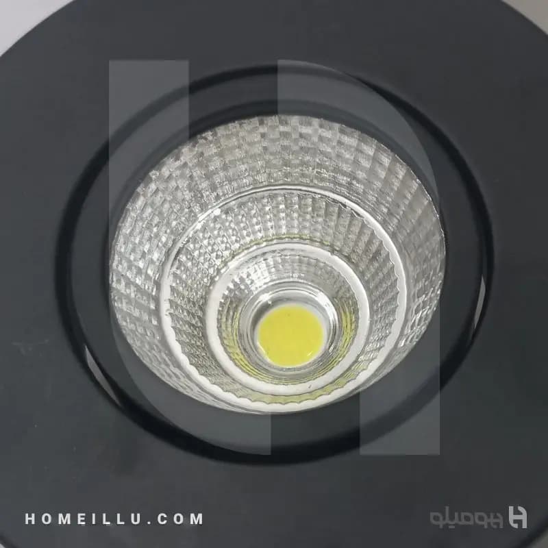 هالوژن 7 وات COB توکار متحرک گرد A1432 — تصویر ۸