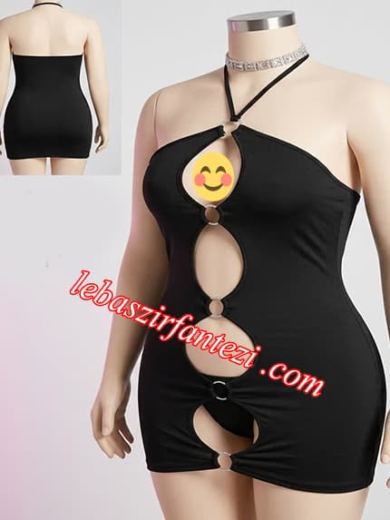 لباس خواب فانتزی کات اوت | کاستوم جذاب و فانتزی با برش های حلقوی