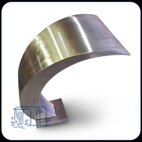 نازل استخری کرتین استیل 304 طرح درنا سایز 30*40