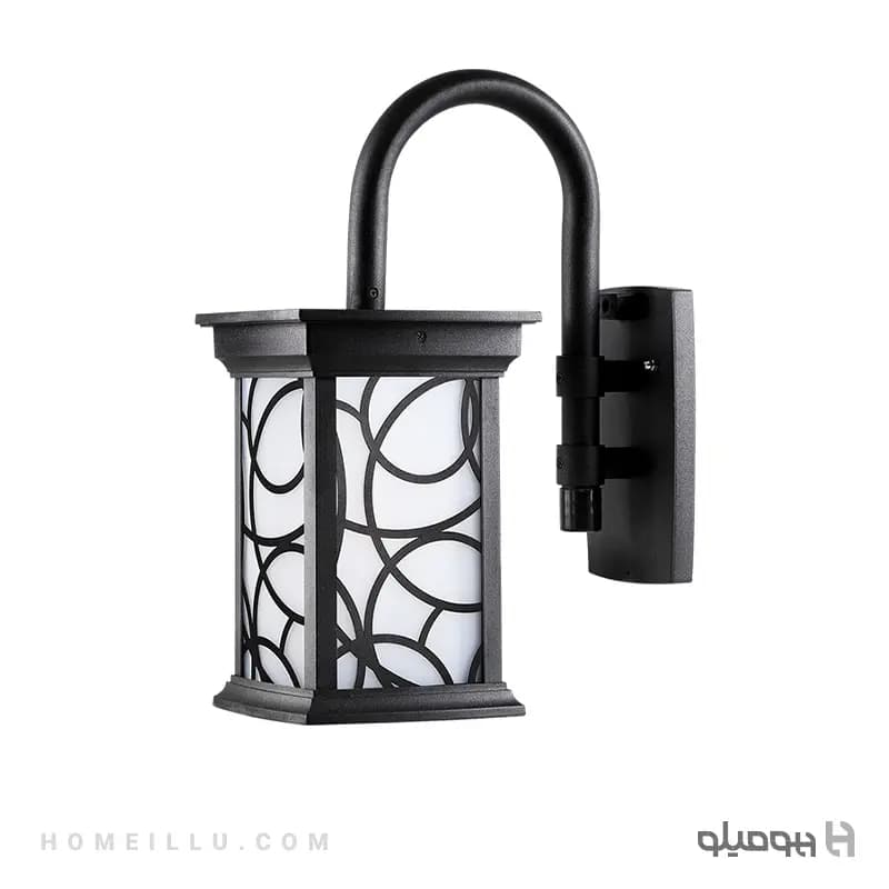 چراغ حیاطی دیواری سرپیچ E27 فلورال SH-1732