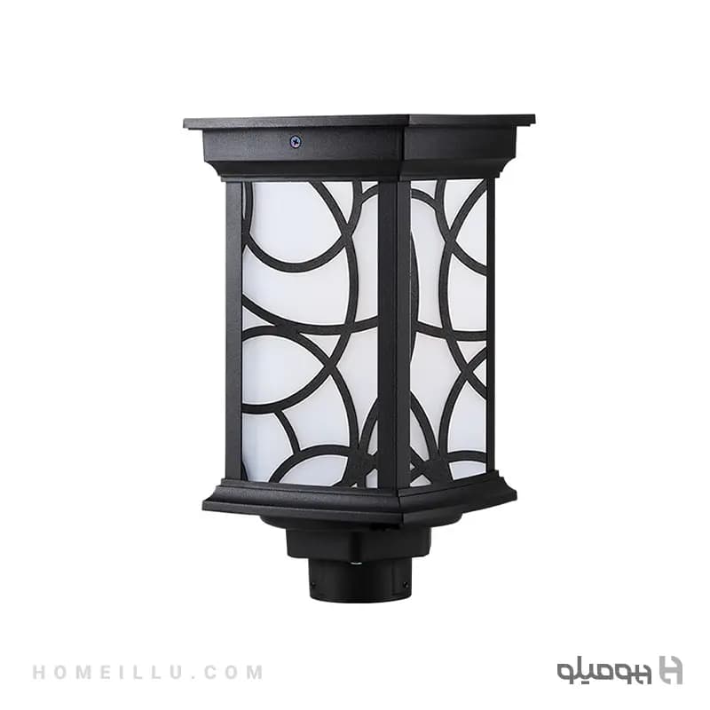 چراغ حیاطی سرلوله سرپیچ E27 فلورال SH-1703