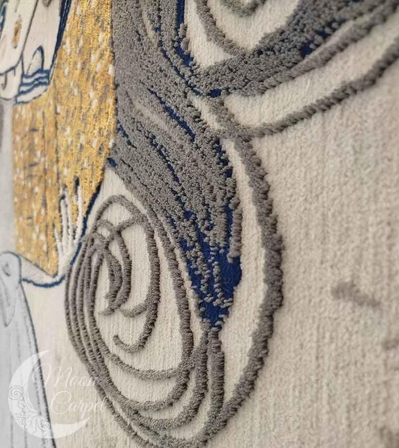 فرش کودک دخترانه فانتزی-کد 6020 — تصویر ۷