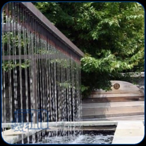 نازل بارانی 2 ردیفه 250 سانتی استیل 304 — تصویر ۲