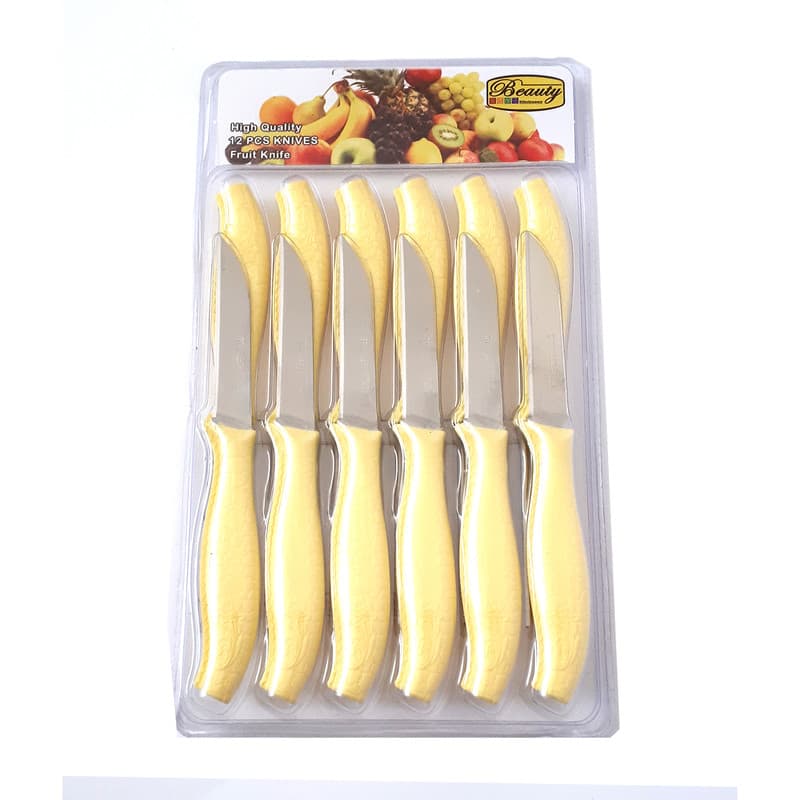 کارد میوه خوری بیوتی کد 6671 بسته 12 عددی — تصویر ۴