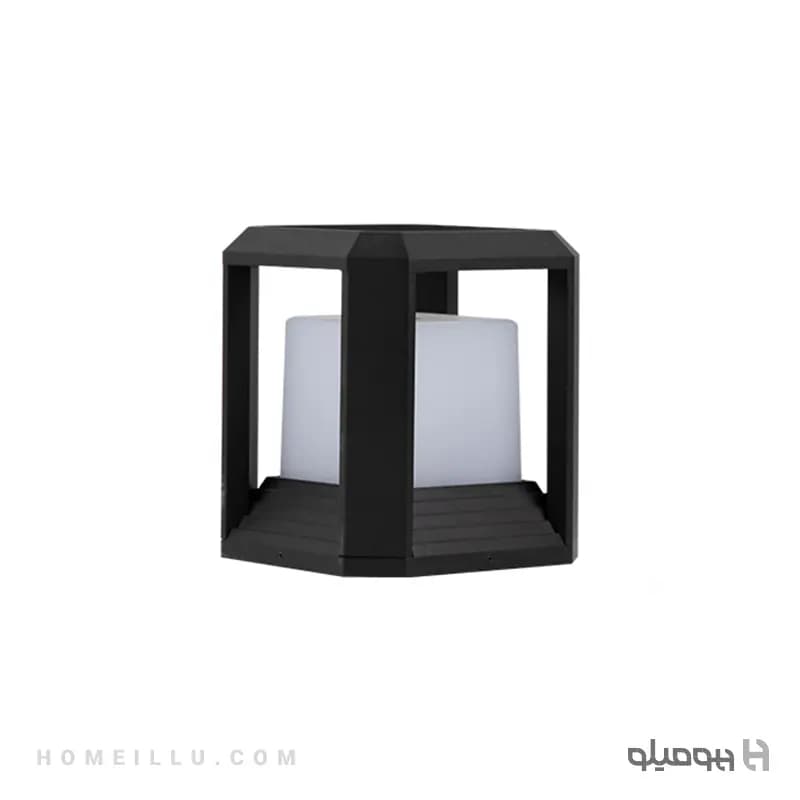 چراغ چمنی حیاطی سرپیچ E27 کوبیک 24 سانتی SH-16101