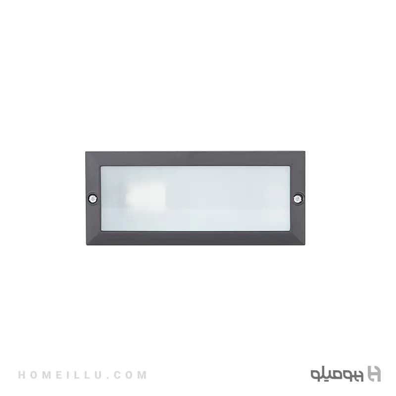 چراغ زیر پله کنار پله سرپیچ E27 مستطیل توکار SH-3079