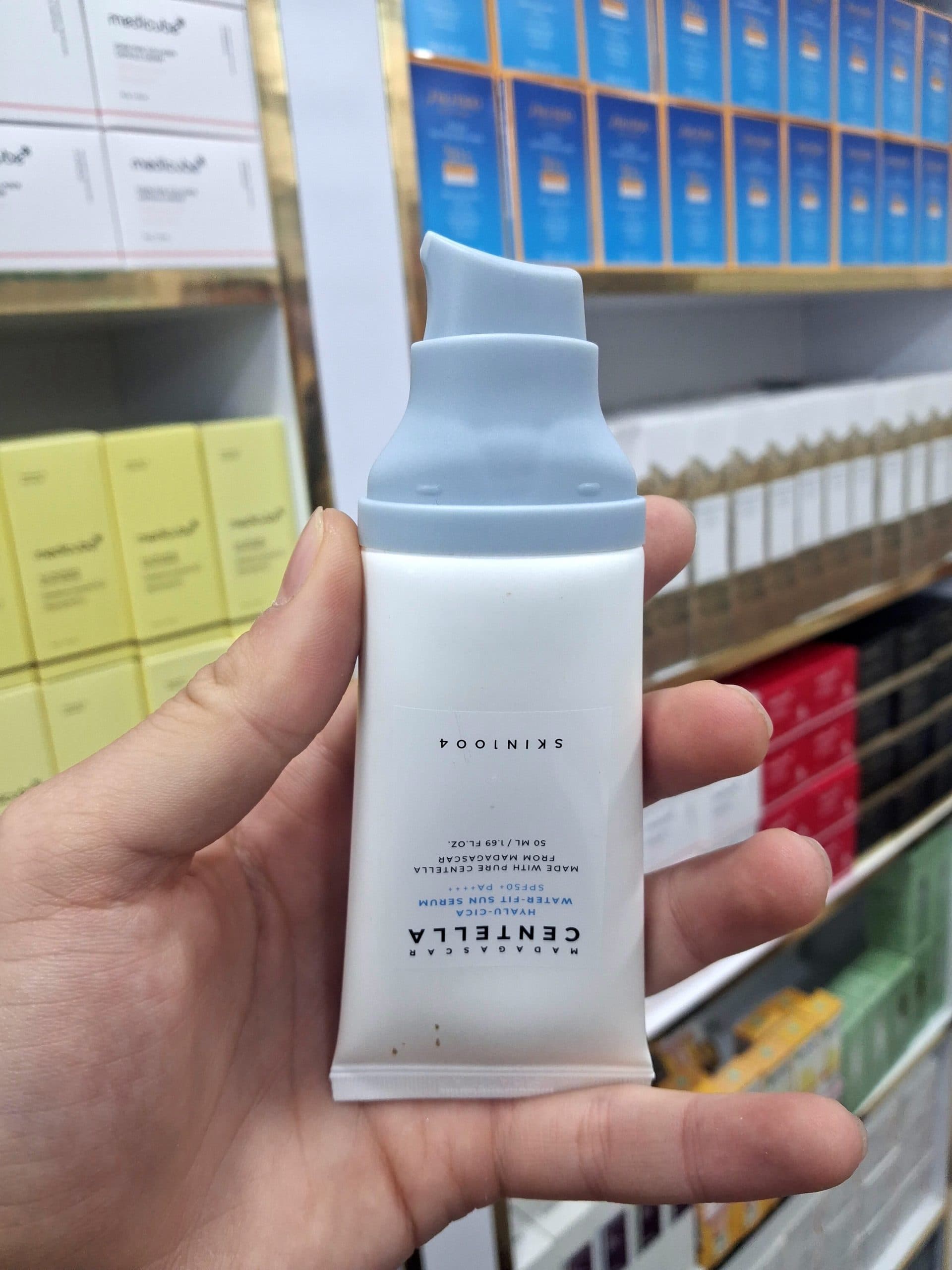 ضد آفتاب سنتلا اسکین ۱۰۰۴ skin هیالوسیکا SPF50 حجم ۵۰ میل — تصویر ۲