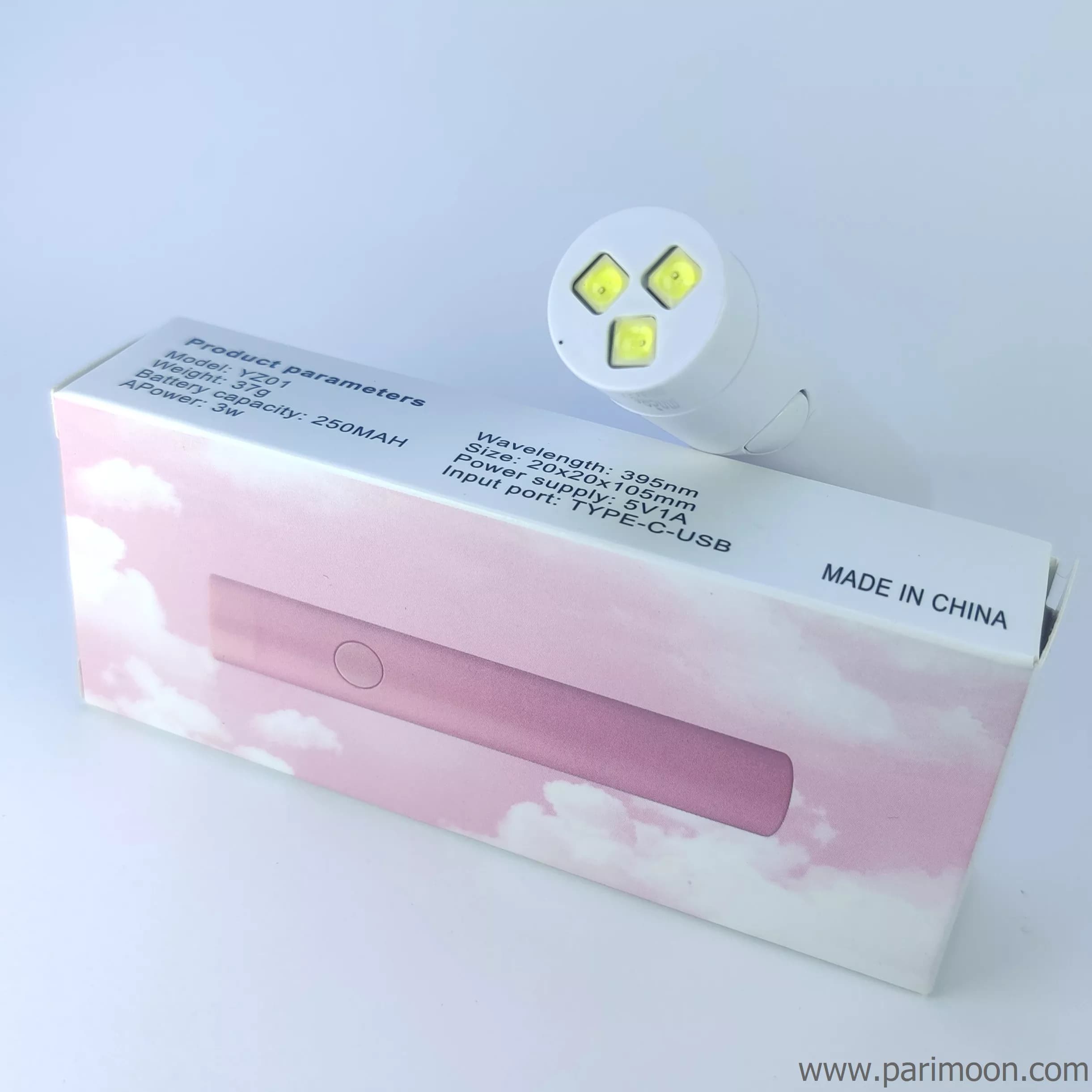 یووی قلمی شارژی ناخن (چراغ قوه) مدل YZ-01 — تصویر ۷