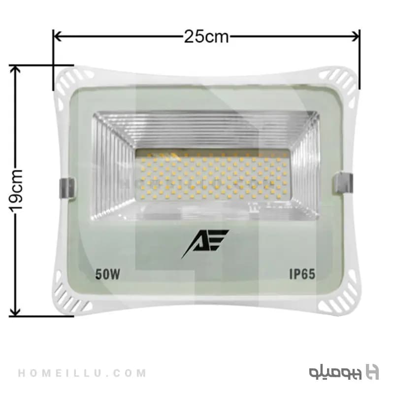 پروژکتور 50 وات SMD مدل AEXS — تصویر ۳