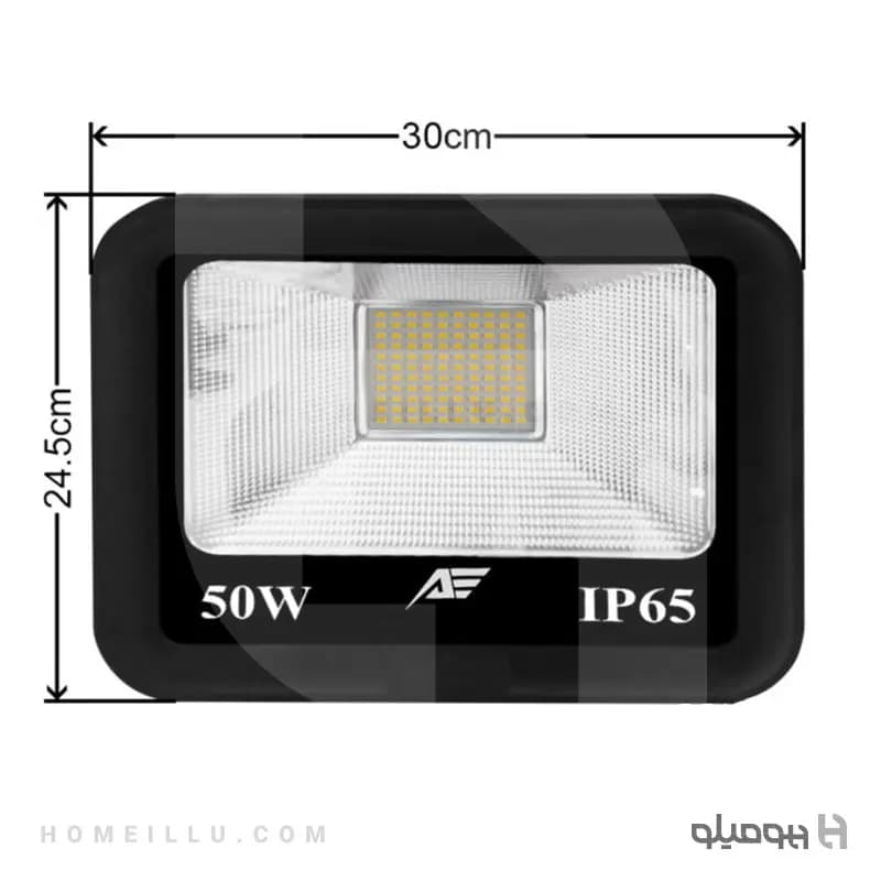 پروژکتور 50 وات SMD مدل AEFS — تصویر ۳