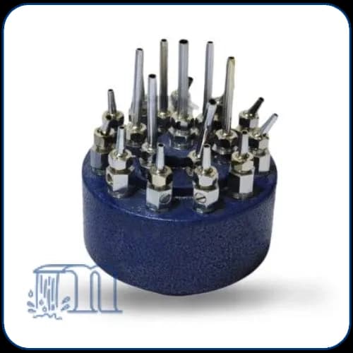 نازل فواره گل طبقاتی سایز1 اینچ کومیت دار 21 نازله