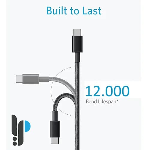 کابل شارژ USB-C انکر مدل Anker A8753 طول 1.8 متر — تصویر ۶