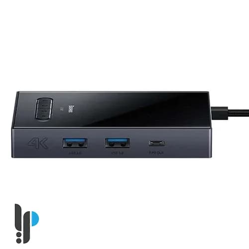 هاب 8 پورت USB-C بیسوس مدل Baseus Focus WKYY030413 — تصویر ۴
