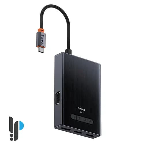 هاب 8 پورت USB-C بیسوس مدل Baseus Focus WKYY030413