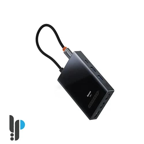 هاب 8 پورت USB-C بیسوس مدل Baseus Focus WKYY030413 — تصویر ۲