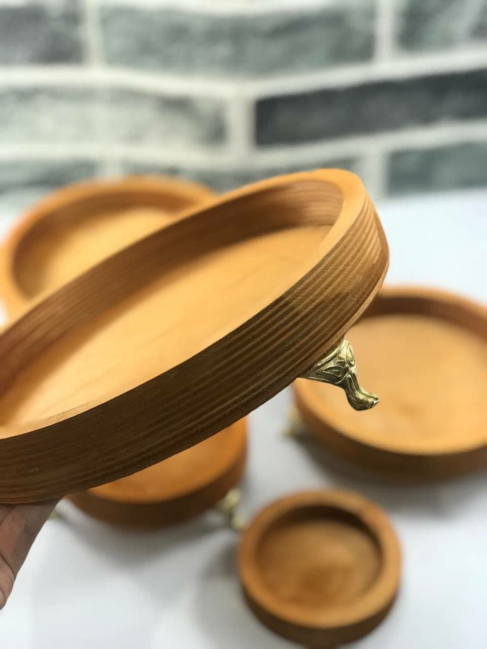 سینی ۵ تکه پایه دار ضخیم ۳۰ میل — تصویر ۳