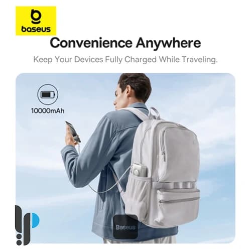 پاوربانک 30 وات بیسوس مدل Baseus Free2Pull P10073701 ظرفیت 10000 میلی‌ آمپر با کابل Type-C — تصویر ۷