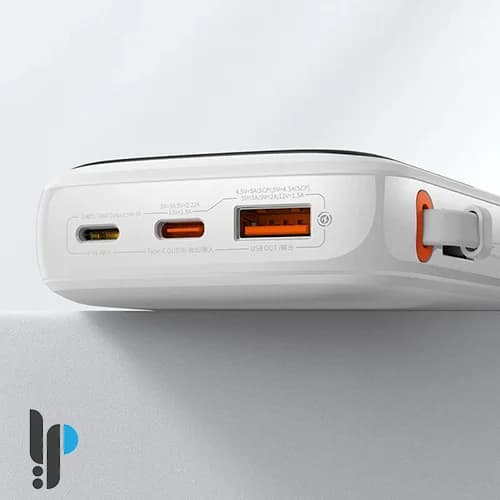 پاوربانک 22.5 واتی بیسوس مدل Baseus Qpow Pro ظرفیت 10000 میلی‌ آمپر با کابل Type-C — تصویر ۵