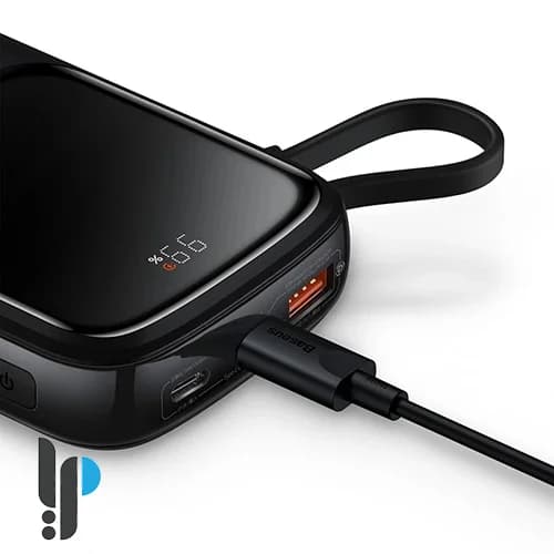 پاوربانک 22.5 واتی بیسوس مدل Baseus Qpow Pro ظرفیت 10000 میلی‌ آمپر با کابل Type-C — تصویر ۳