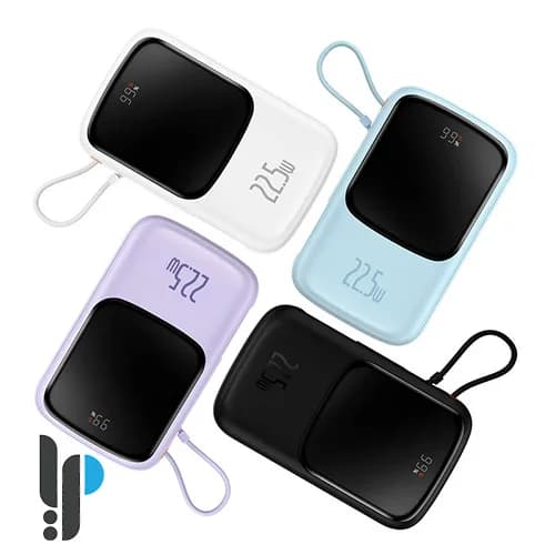 پاوربانک 22.5 واتی بیسوس مدل Baseus Qpow Pro ظرفیت 10000 میلی‌ آمپر با کابل Type-C — تصویر ۶