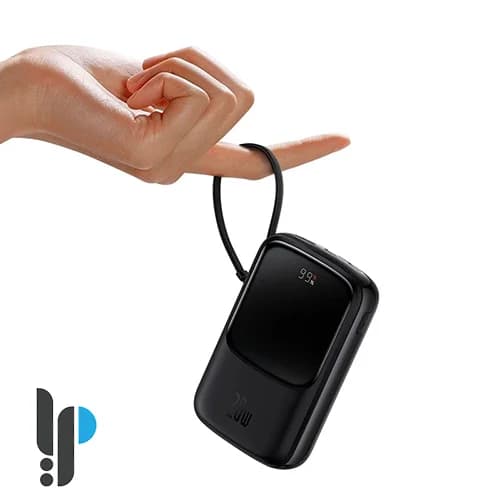 پاوربانک 22.5 واتی بیسوس مدل Baseus Qpow Pro ظرفیت 10000 میلی‌ آمپر با کابل Type-C — تصویر ۴