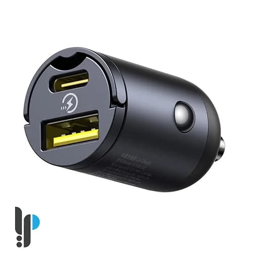 شارژر فندکی 30 وات بیسوس مدل Baseus Tiny Star Mini U+C C00035001121