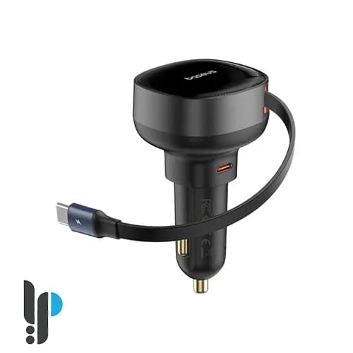 شارژر فندکی 60 وات بیسوس مدل Baseus Enjoyment Pro CCTXP-CC — تصویر ۲