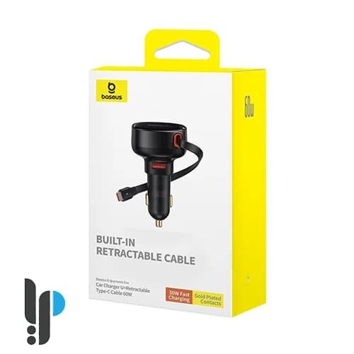 شارژر فندکی 60 وات بیسوس مدل Baseus Enjoyment Pro CCTXP-UC — تصویر ۲