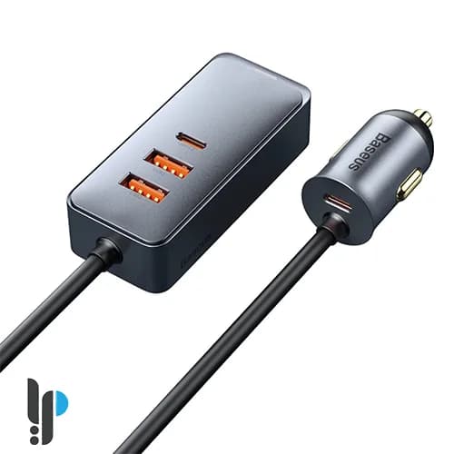 شارژر فندکی 120 وات بیسوس مدل Baseus Share together CCBT-A0G — تصویر ۸