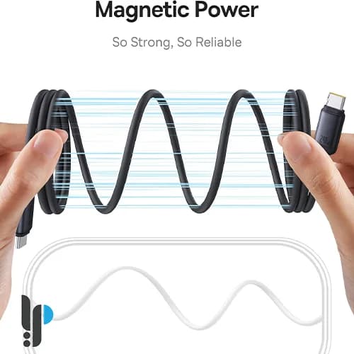 کابل شارژ 1 متری Type-C بیسوس مدل Baseus PicoGo Magnetic 240w — تصویر ۵