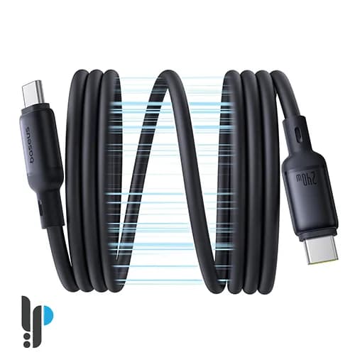 کابل شارژ 1 متری Type-C بیسوس مدل Baseus PicoGo Magnetic 240w — تصویر ۶