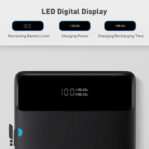 پاوربانک 100 واتی بیسوس مدل Baseus Blade H1 P10021604123 ظرفیت 20000 میلی‌ آمپر — تصویر ۶