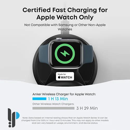 شارژر بی سیم انکر مدل MagGo Wireless Charger B25M4 — تصویر ۴