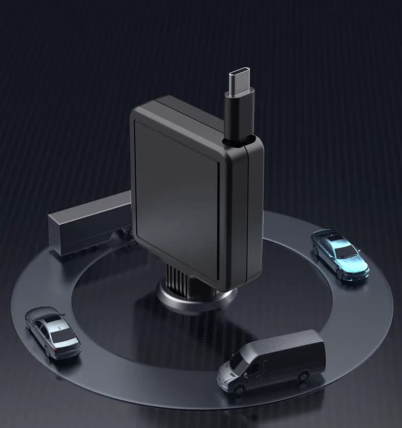 شارژر فندکی گرین لاین Retractable 30W | کابل USB-C جمع‌شونده — تصویر ۴