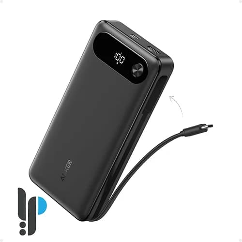 پاور بانک 87 وات انکر مدل Anker A1383 ظرفیت 20000 میلی آمپر به همراه کابل Type-C