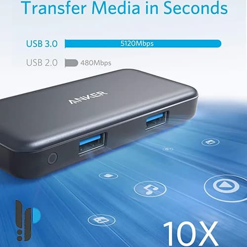 هاب 5 پورت USB-C انکر Anker PowerExpand A8334 — تصویر ۷