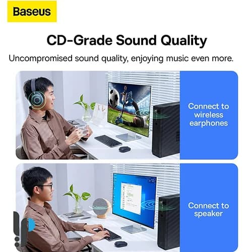 دانگل بلوتوث بیسوس مدل baseus BA07 کد ZJBA010001 — تصویر ۶