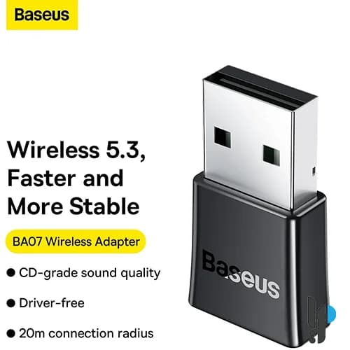 دانگل بلوتوث بیسوس مدل baseus BA07 کد ZJBA010001 — تصویر ۴