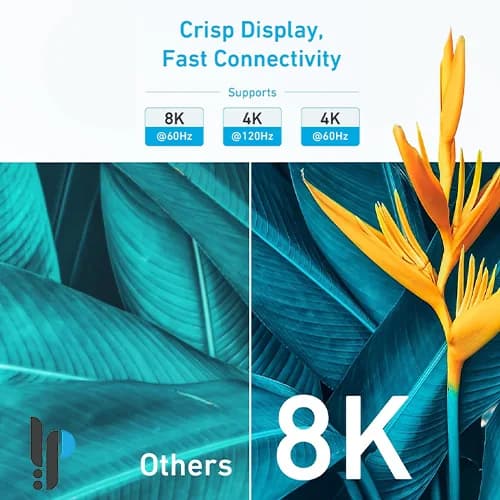 کابل HDMI انکر مدل A8742 طول 1.8 متر کیفیت 8K — تصویر ۷