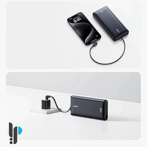پاور بانک 30 وات انکر مدل Anker A1387 ظرفیت 20000 میلی آمپر به همراه کابل Type-C — تصویر ۵