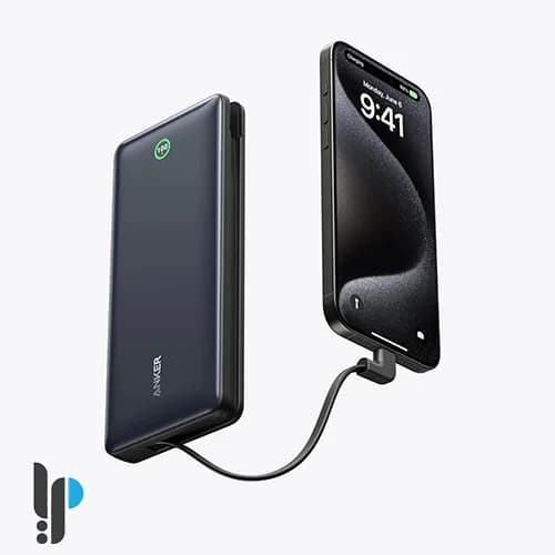 پاور بانک 30 وات انکر مدل Anker A1387 ظرفیت 20000 میلی آمپر به همراه کابل Type-C — تصویر ۶