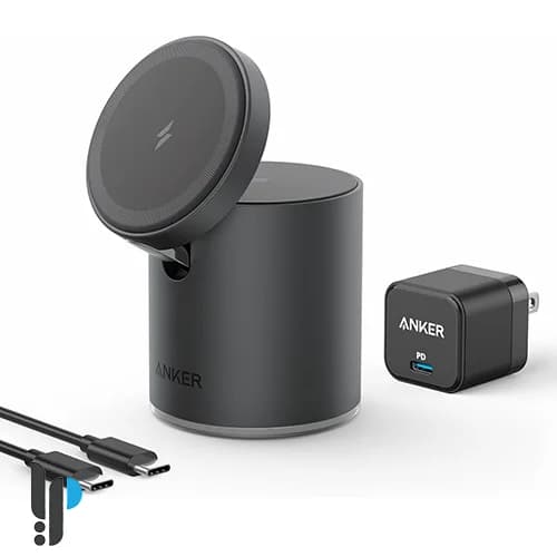 شارژر بی سیم انکر مدل 623 Magnetic Wireless Charger B2568