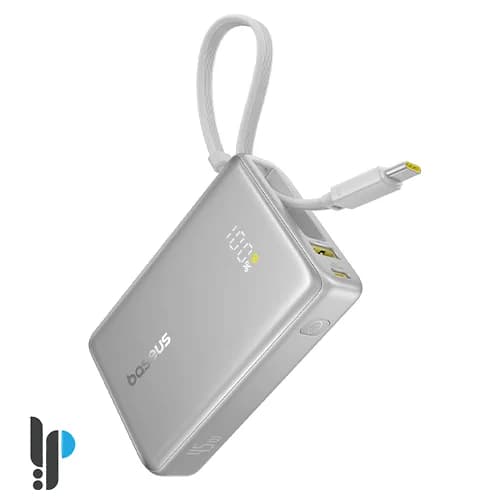 پاوربانک 45 واتی بیسوس مدل Baseus PicoGo P10076803123 ظرفیت 10000 میلی‌ آمپر