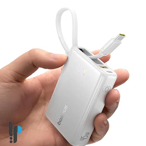 پاوربانک 45 واتی بیسوس مدل Baseus PicoGo P10076803123 ظرفیت 10000 میلی‌ آمپر — تصویر ۸