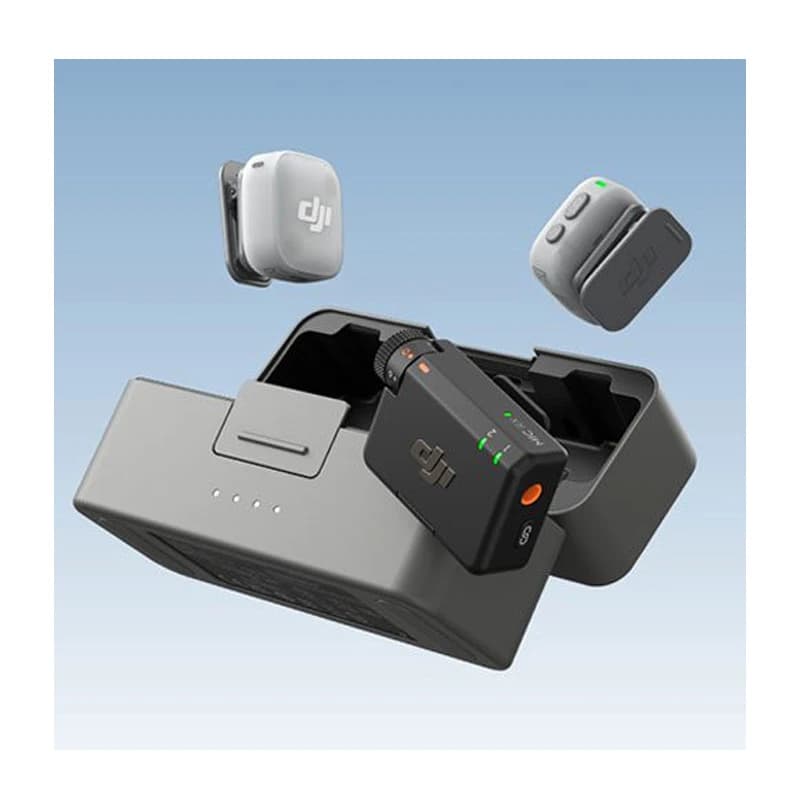میکروفون بی‌سیم DJI Mic Mini 2 | دو کاربره با برد 400 متر — تصویر ۴