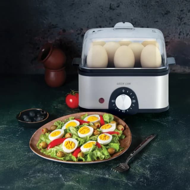تخم مرغ پز و بخارپز گرین لاین 3Tier | ظرفیت 16 تخم مرغ — تصویر ۳