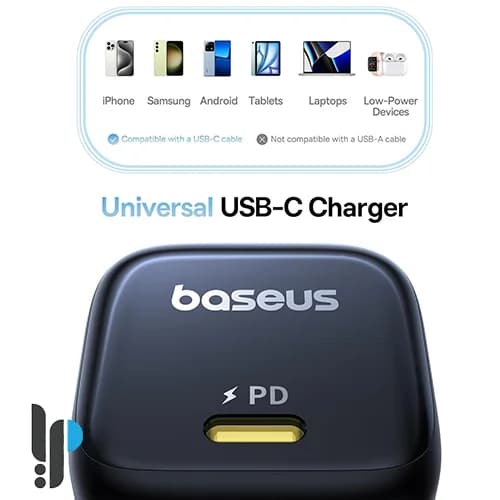 شارژر دیواری 45 واتی بیسوس مدل Baseus PicoGo P101176800 — تصویر ۴