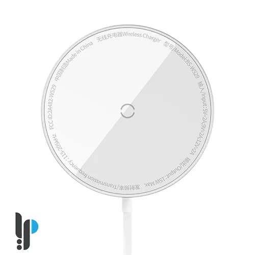 شارژر بی سیم بیسوس مدل Simple Mini3 Magnetic Wireless Charger CCJJ0400 — تصویر ۴