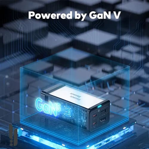 شارژر رومیزی 67 وات بیسوس مدل Baseus Gan5 Pro CCGP110201 — تصویر ۴